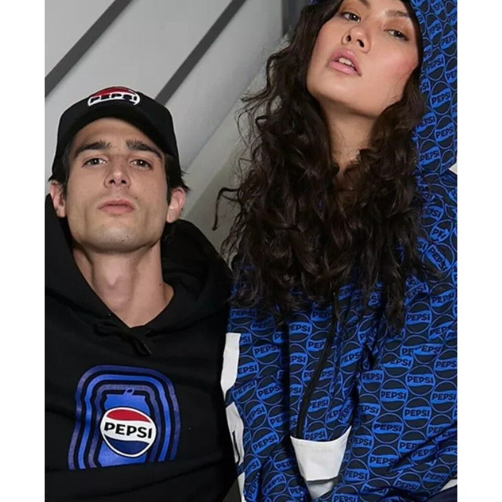 PEPSI X DISTURB Rihanna? Windbreaker 1/4 Zip Jacket Adult XL - RARE